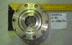 Фланец d-180, l=90, 10 отверстий, крупный шлиц 199014320261