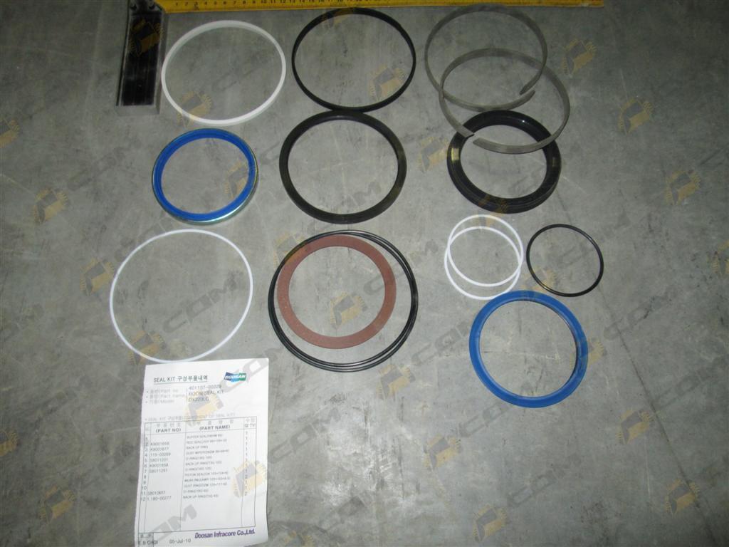 Ремкомплект гидроцилиндра стрелы Doosan K9001878 (401107-00229)